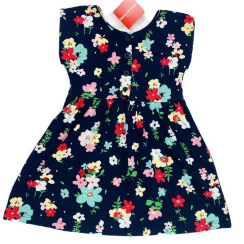Hanna Andersson 100% cotton Floral dress